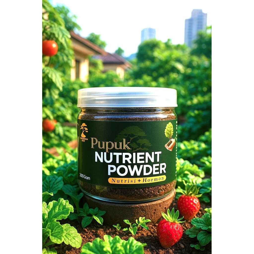 Jual Pupuk Nutrient Powder Nutrisi + Hormon 1 toples @ 300 gr | Shopee ...