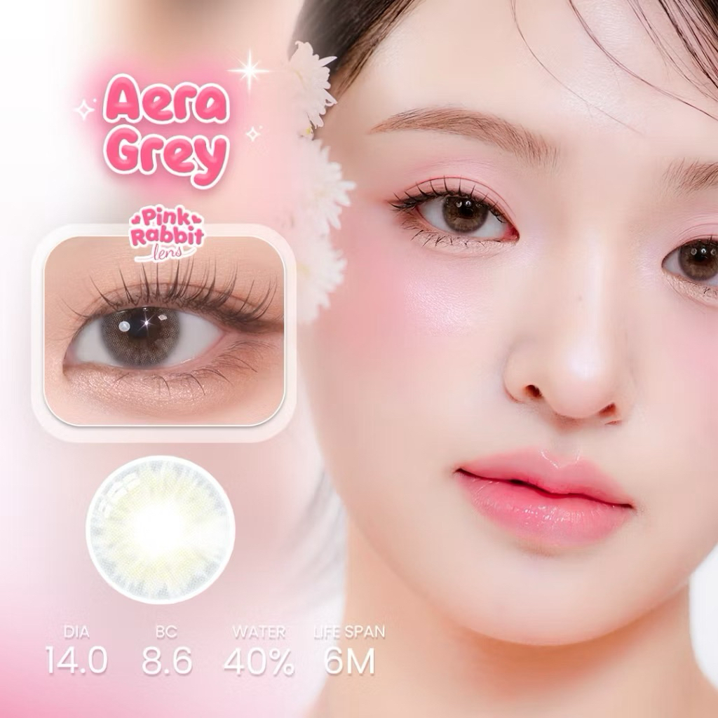 Jual Infinitylenstore X PinkRabbitLens • Soflens Reguler Aera Gray ...