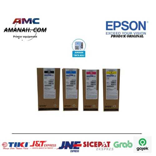 Jual Tinta EPSON T01C Standard Tinta printer Epson WF C579R 579R ...