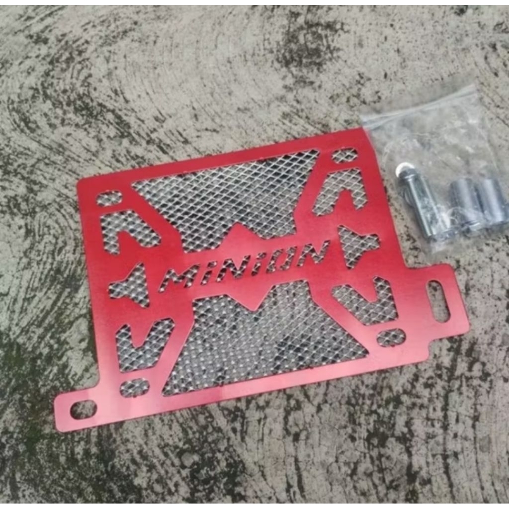 Jual tutup cover radiator yamaha Nmax Lexi Aerox oringinal minion pnp ...