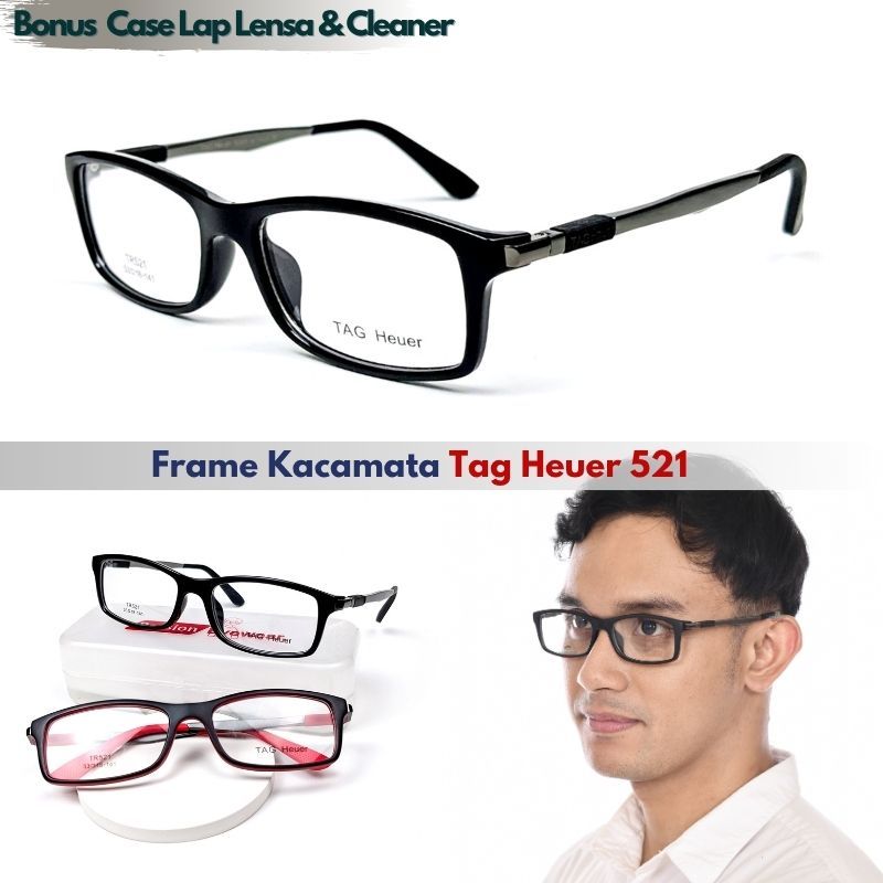 Eye Glasses Tag Heuer Spectacle Frames Rim Parts Of Reading