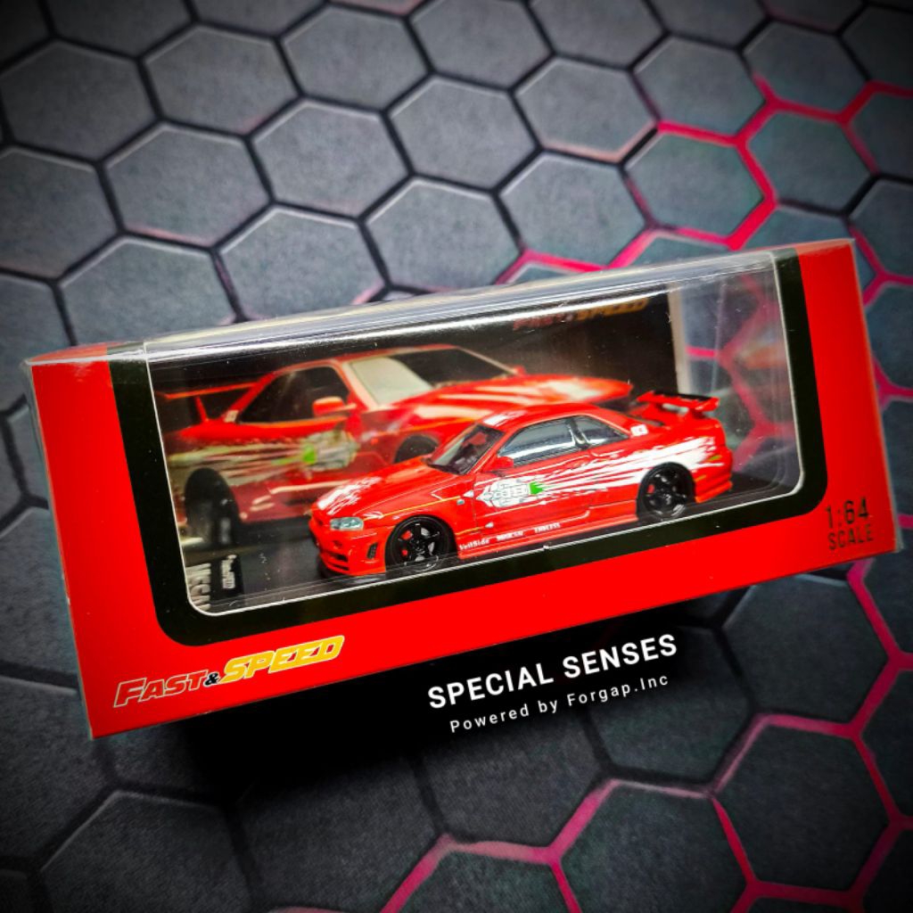 Jual Fast and Speed Nissan Skyline GT R R34 Fast and Furious Red ...