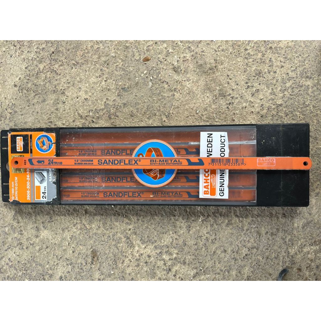 Jual BAHCO Sandflex Bi-Metal Hacksaw Blade 12