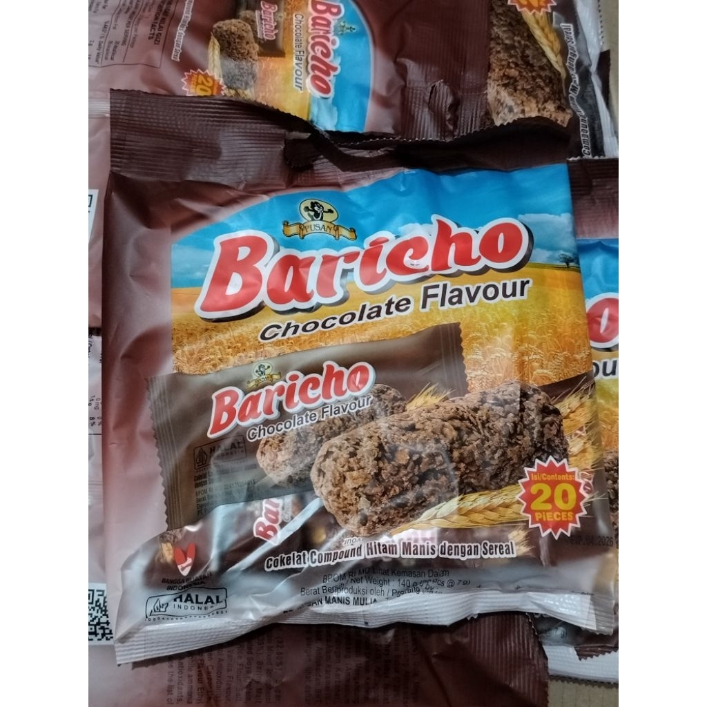 Jual Baricho Chocolate Flavour/Baricho Vanilla Milk Flavour (1 Bungkus ...