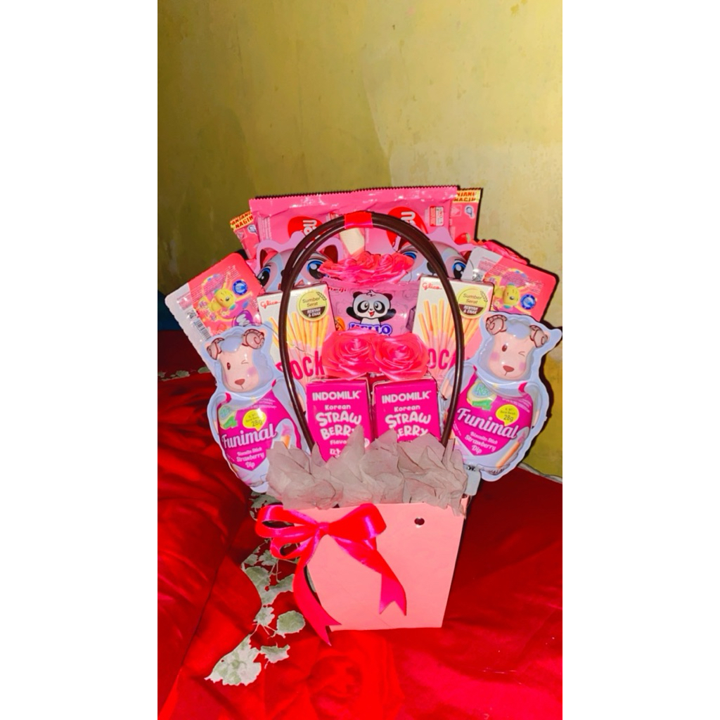 Jual BLOOM BAG SNACK / BUCKET BOX | Shopee Indonesia
