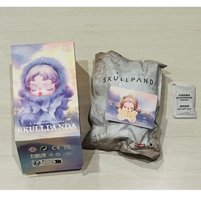 thumbnail image 2 of SKULLPANDA L'impressionnisme Plush Series Confirmed Blind Box – Original, Open Box, With Box & Card 2 of 2