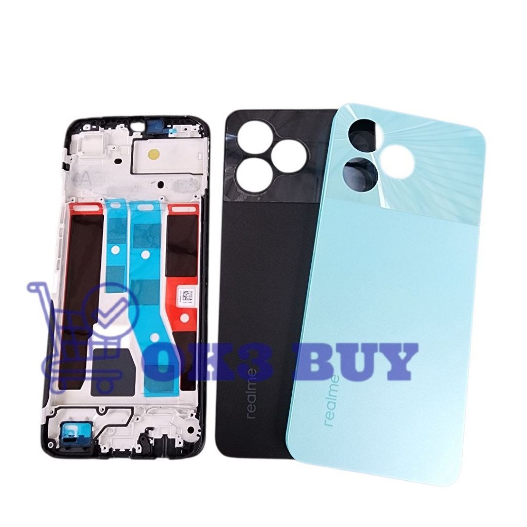 Jual Casing Housing Kesing Full Set Realme Note 50 RMX3834 BackDoor ...