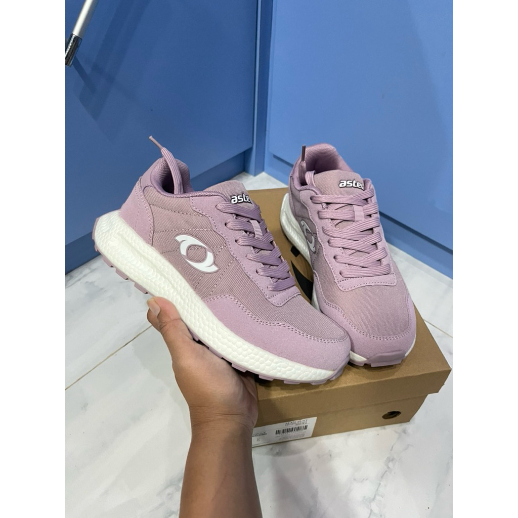Jual Sepatu Astec walking women ukuran 36 ungu sale 70% (ASC JIXIE ...