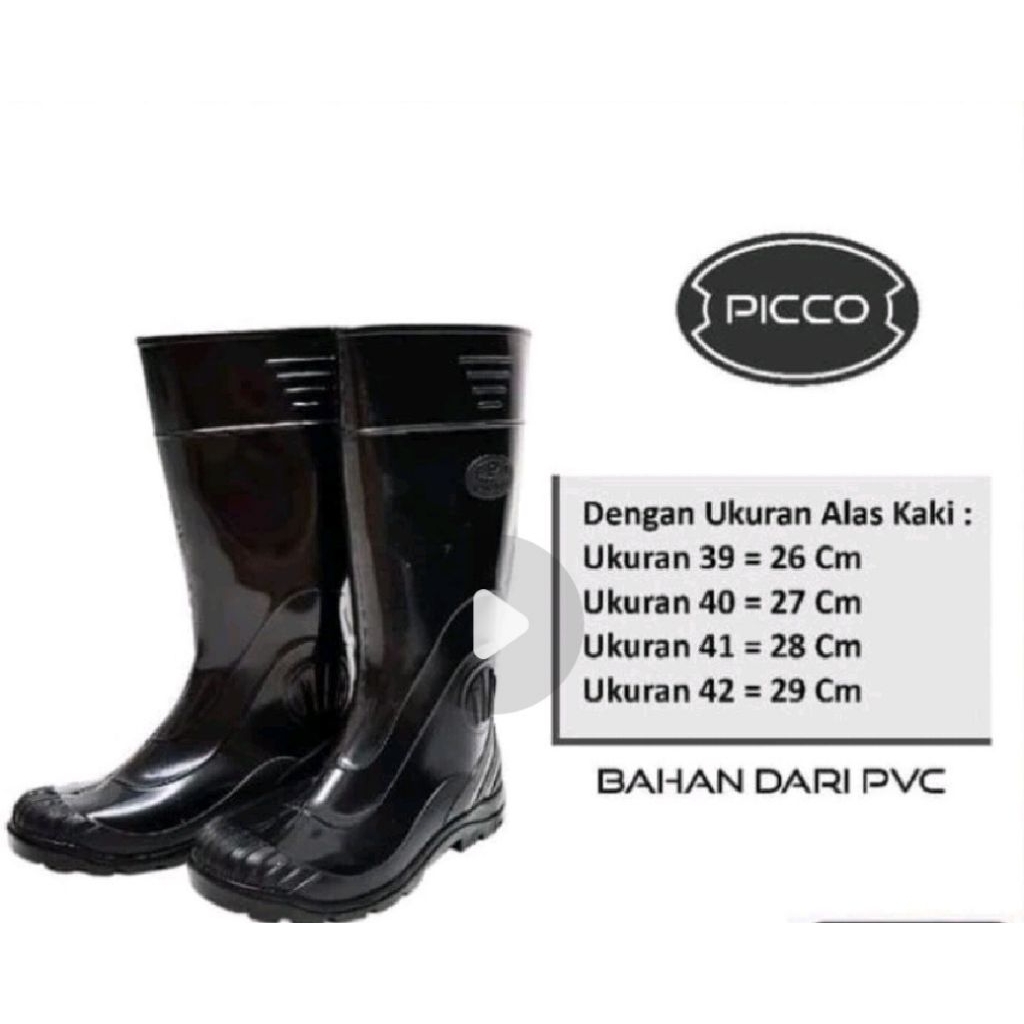 Jual Sepatu boot bahan PVC | Shopee Indonesia