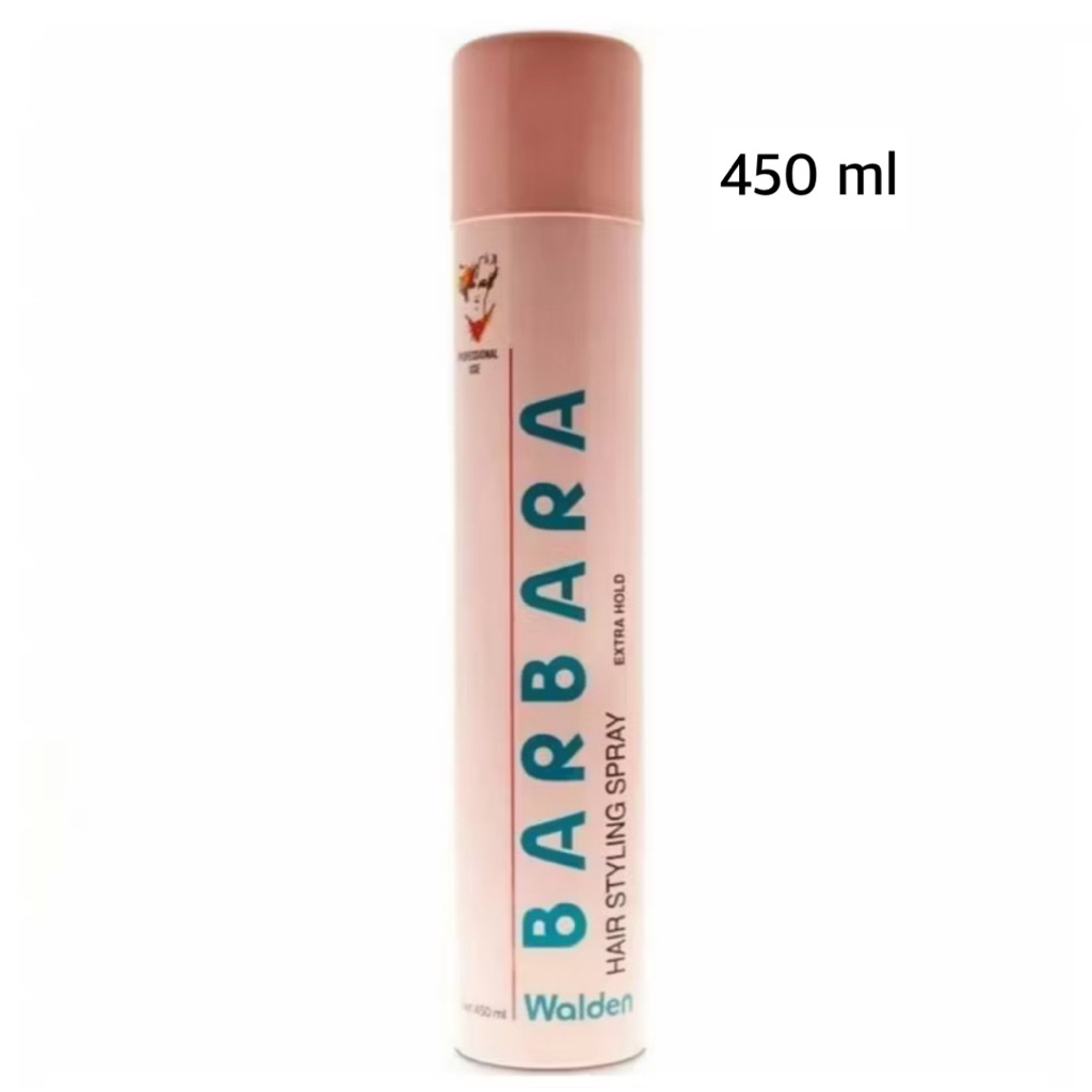 Jual BARBARA HAIR SPRAY 450 ML VARIAN EXTRA HOLD PINK | Shopee Indonesia