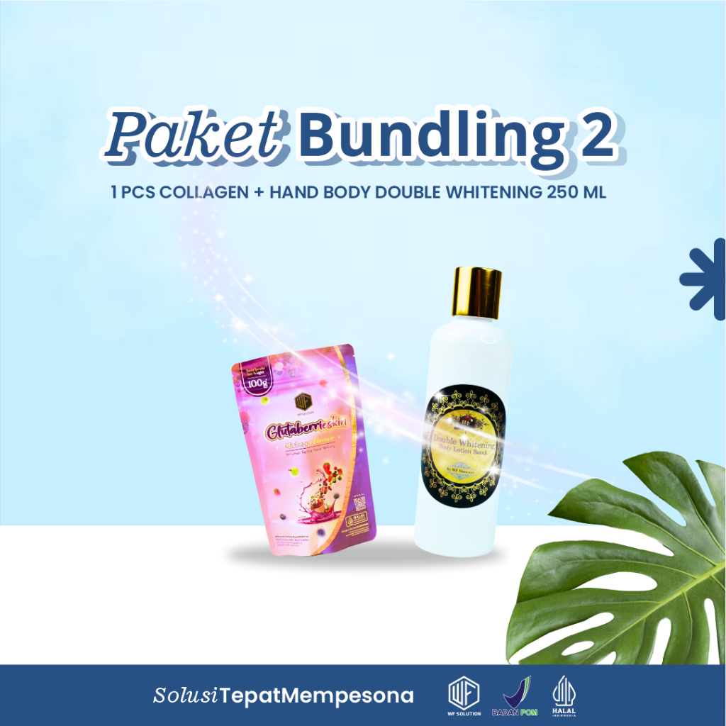 Jual PAKET HEMAT INFUS WHITENING WF ((HB 250 ml + Collagen 1) | Shopee ...