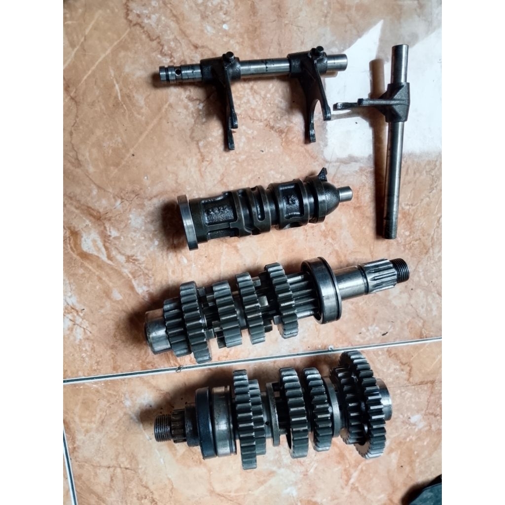 Jual gigi rasio ninja 250 fi old/Z 250 fi old original copotan | Shopee ...