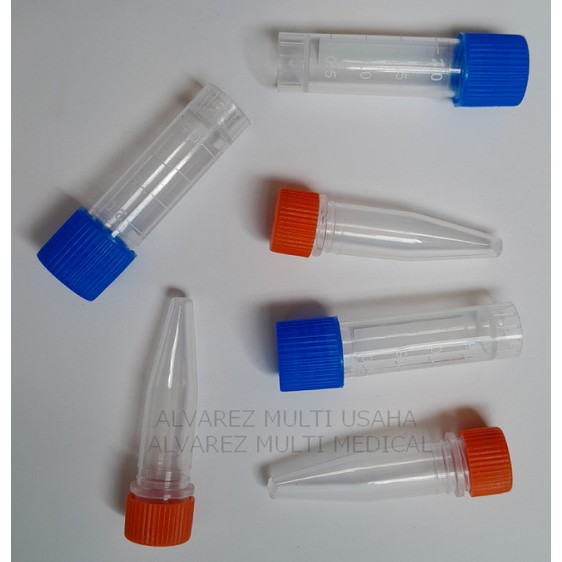 Jual Tabung Serum/Freezing Tubes/Cryo Tube/Cryovial Tube/Tabung Kerucut ...