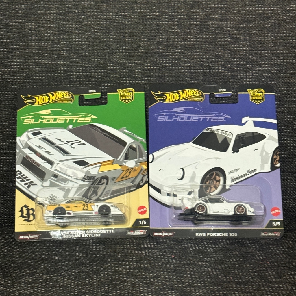 Jual [Japan Sticker] Set 2 pcs Hot Wheels Premium RWB Porsche 930 + LB ...
