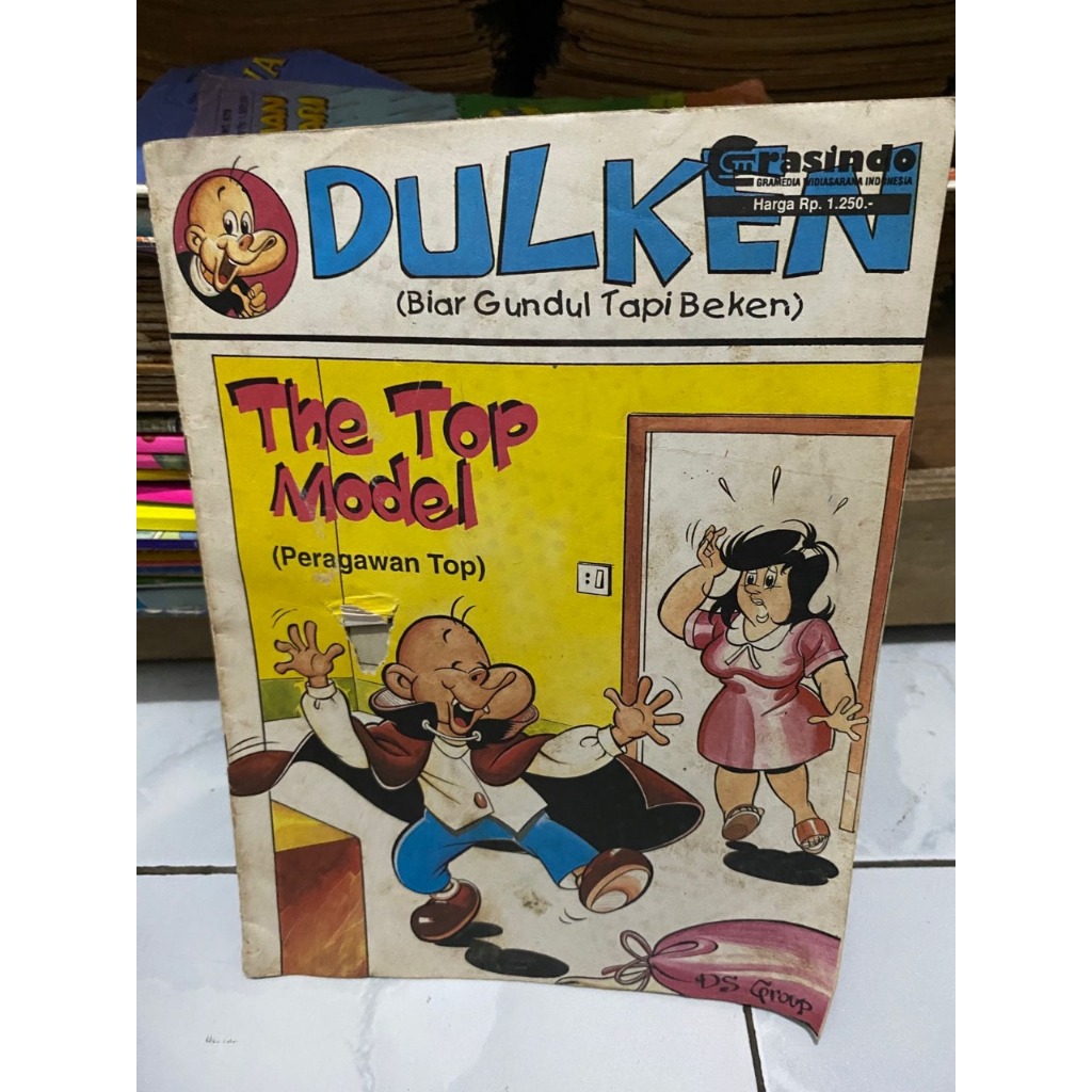 Jual Komik Majalah Dulken - Biar gundul tapi beken - the top model ...