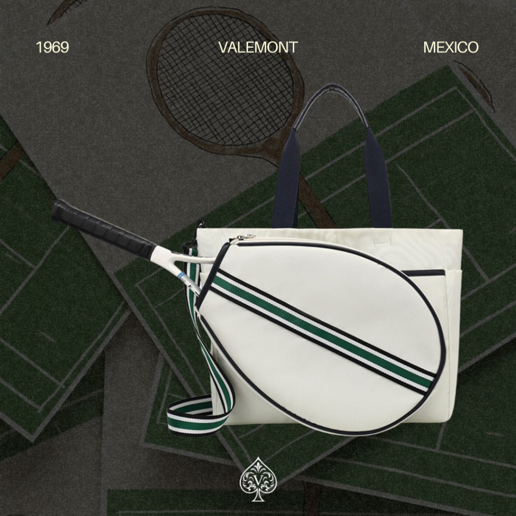 Jual [VALEMONT] Windsor Classic Red White Collection | Tas Padel Tas ...