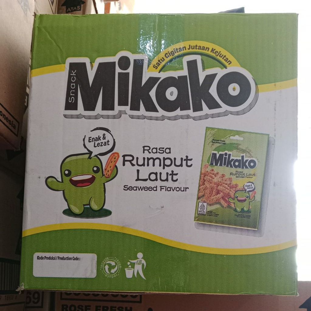 Jual snack rasa rumput laut mikako | Shopee Indonesia
