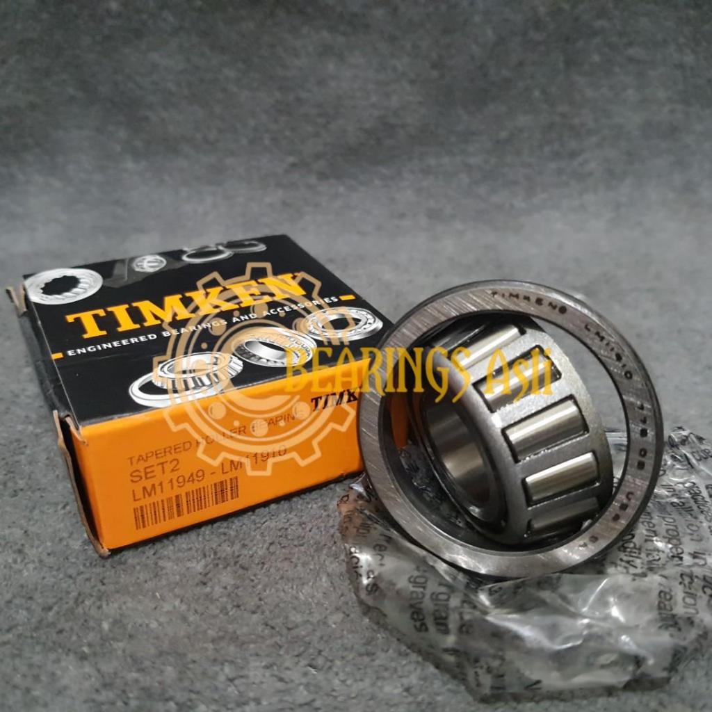 Jual LM11949/10 BEARING LAHAR LM 11949 / LM 11910 MERK TIMKEN ASLI ...