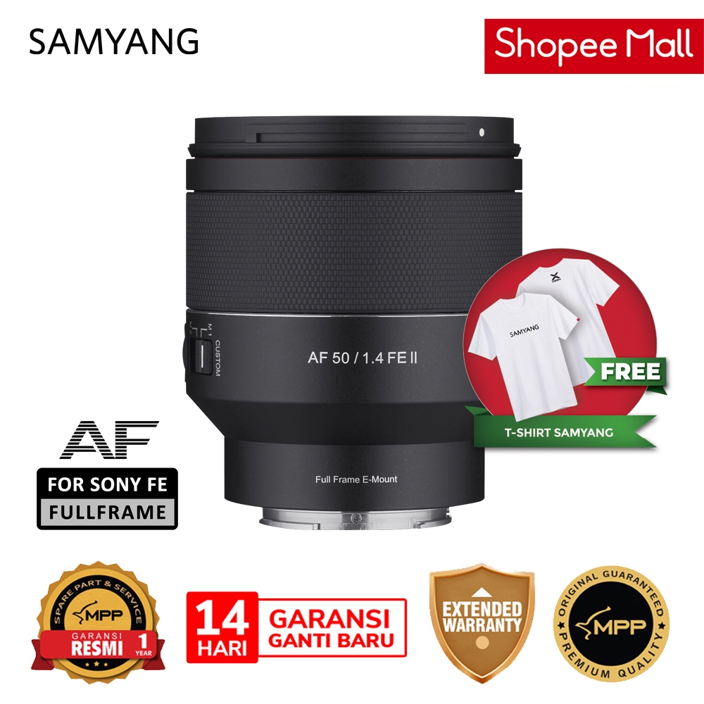 Lensa Kamera Samyang AF 50mm FE II