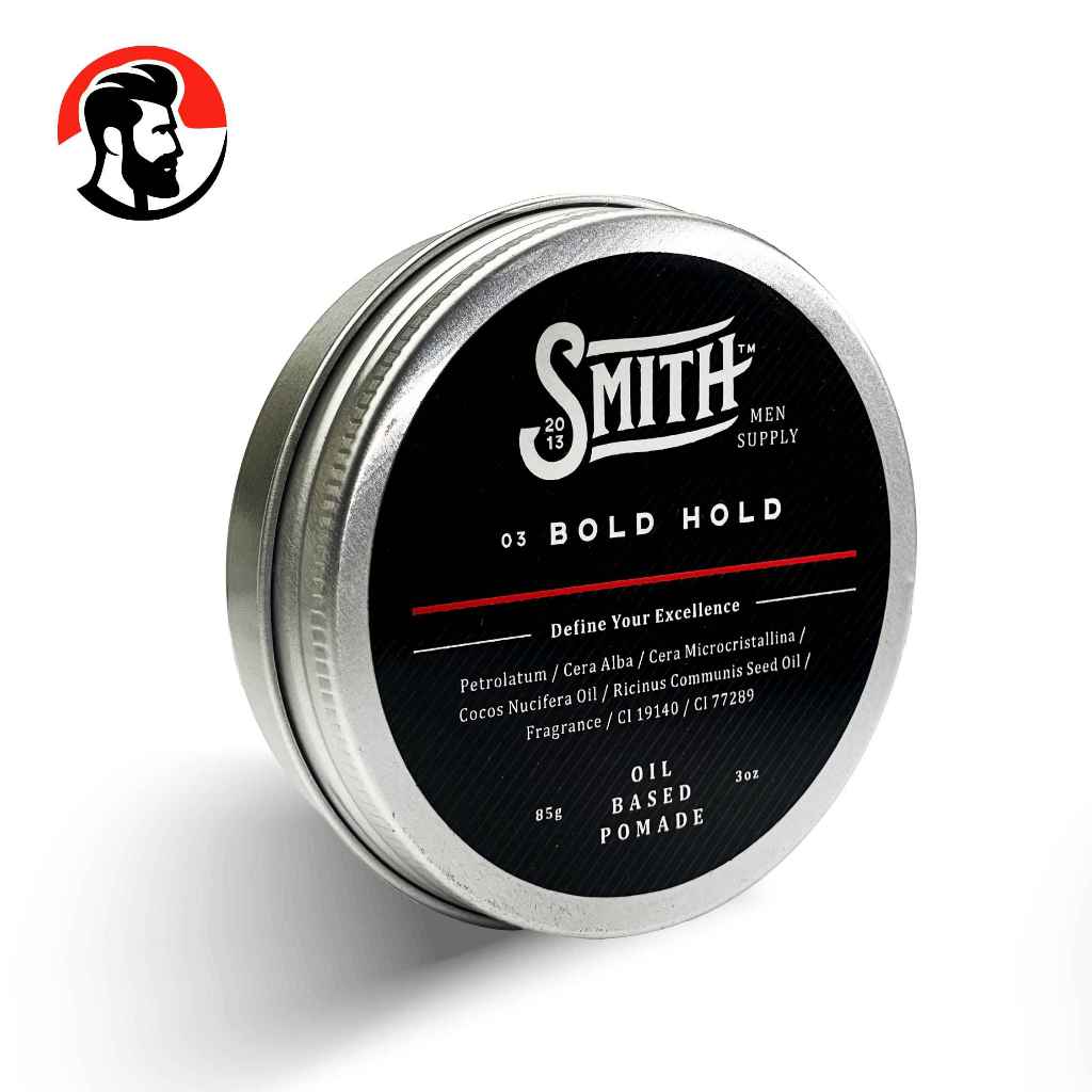 Jual SMITH - Bold Hold Pomade Rambut Pria 85gr | Pomade Oil Based Tahan ...