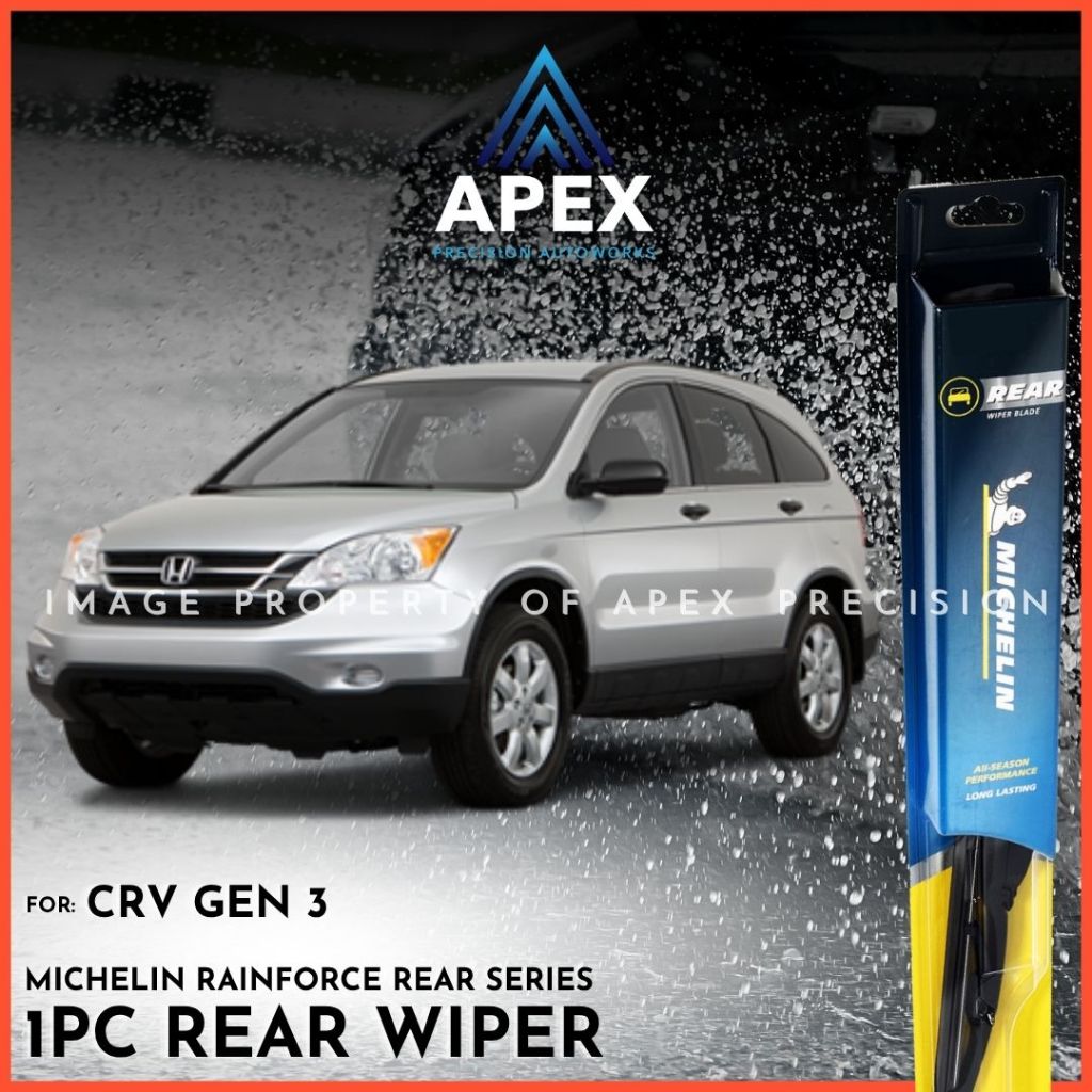 Jual WIPER BELAKANG MICHELIN RAINFORCE HYBRID REAR - CRV GEN 3 | Shopee ...