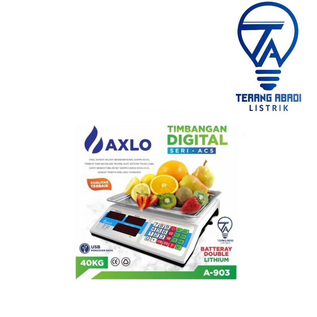 Jual Timbangan Buah Digital 903 Axlo | Shopee Indonesia