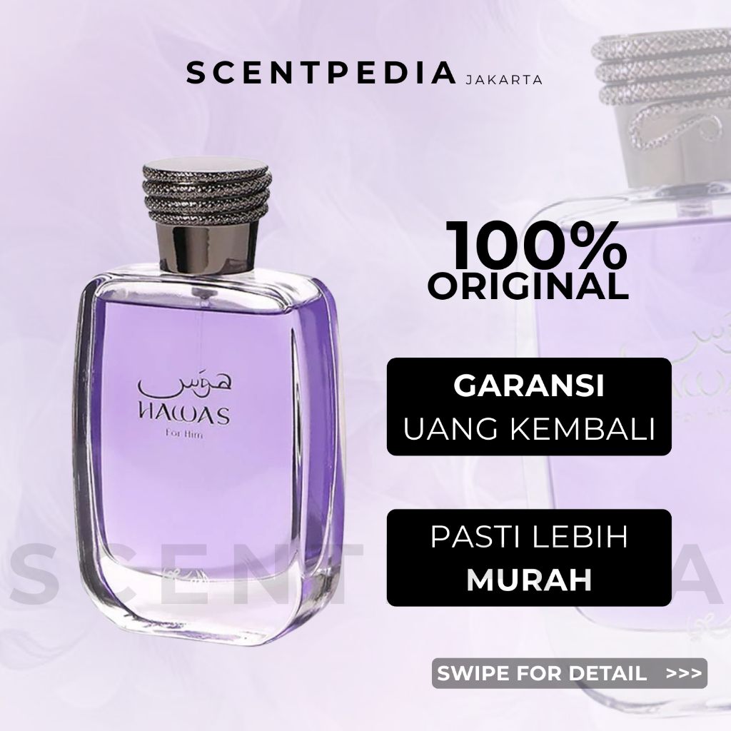 RASASI Hawas for Him EDP 100ml – Parfum Pria Original SCENTPEDIA Jakarta