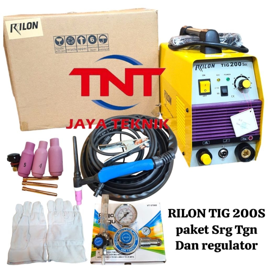 Jual MESIN LAS ARGON RILON TIG 200 S / TRAFO LAS ARGON RILON TIG 200S ...