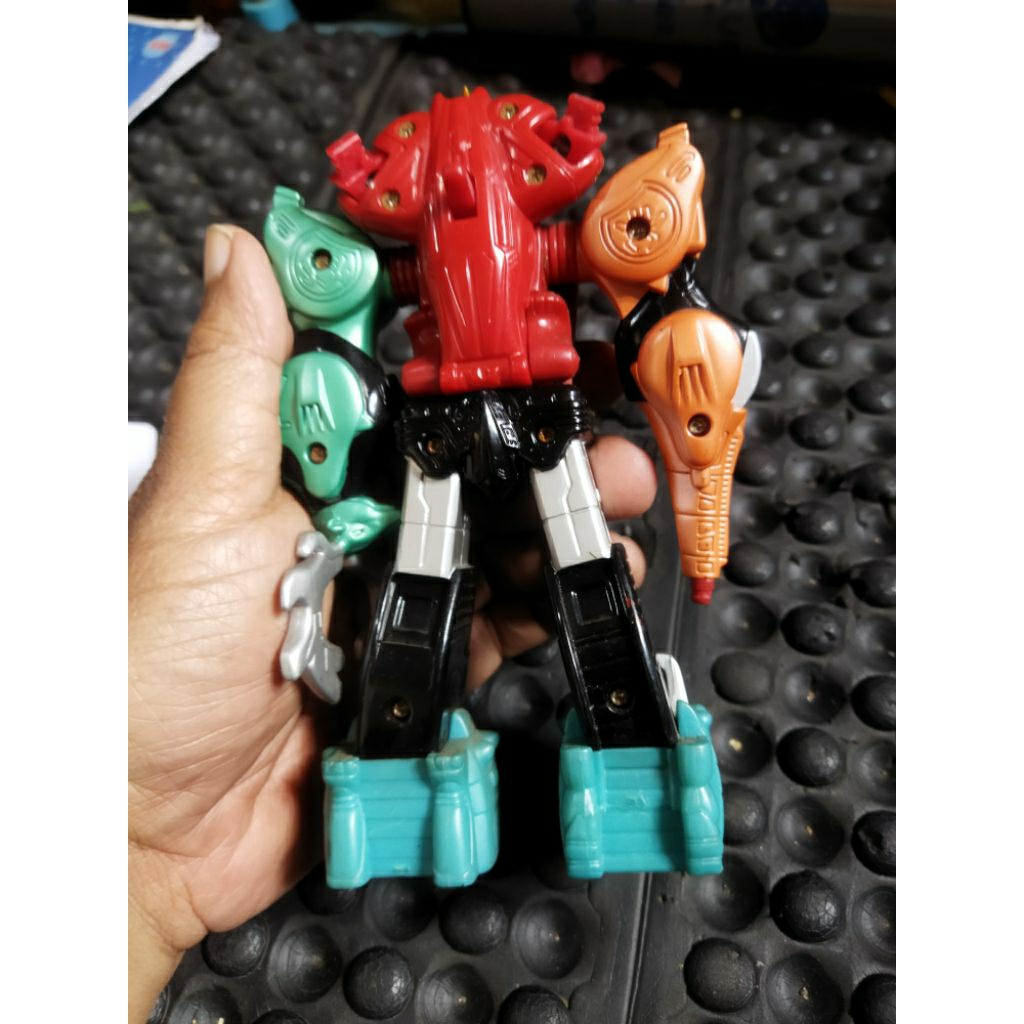 Jual mainan jadul 2001 Bandai imegazord power rangers wild force ...