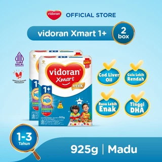 vidoran Xmart 1+ All Variant 925gr Susu Formula Pertumbuhan Anak 1-3 Tahun - 2 box (Exp : 10.2026)