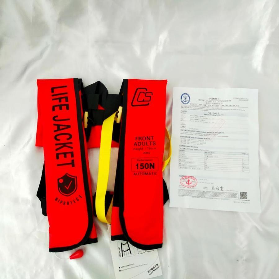 Jual HIPROTECT Inflatable Life Jacket 150N Otomatis – Sertifikat CCS ...