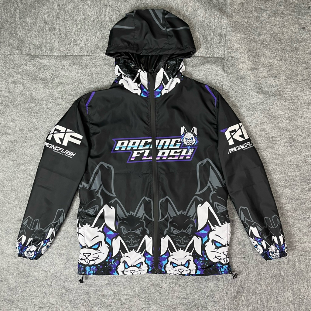 Jual JAKET RACING FLASH BAHAN PARASUT/JAKET RACING /JAKET RACING FLASH ...