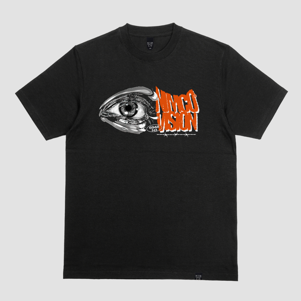 Jual Nimco Kaos Original 6948 VSNN3 Black Tshirt | Shopee Indonesia