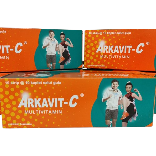 Jual Arkavit C Multivitamin box isi 100 | Shopee Indonesia