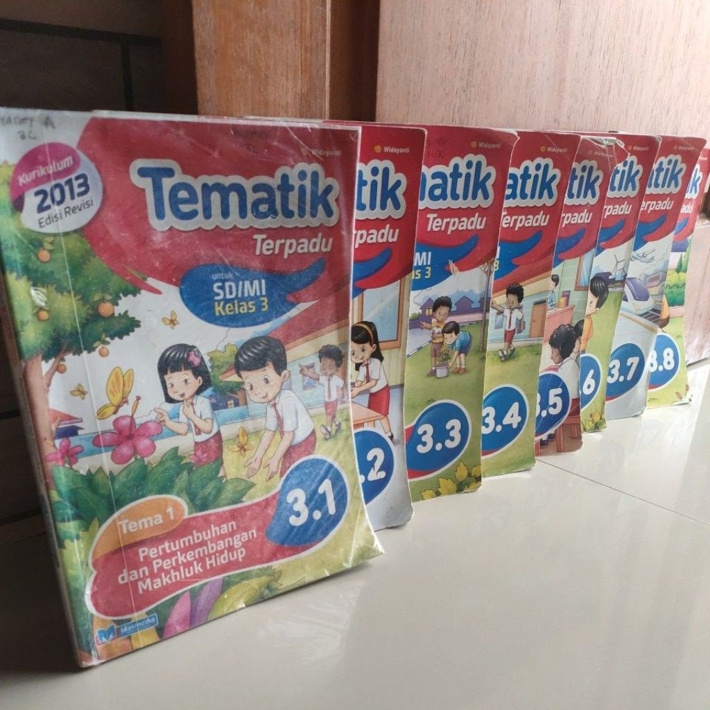 Jual Buku bekas Tematik Terpadu kelas 3 | Shopee Indonesia