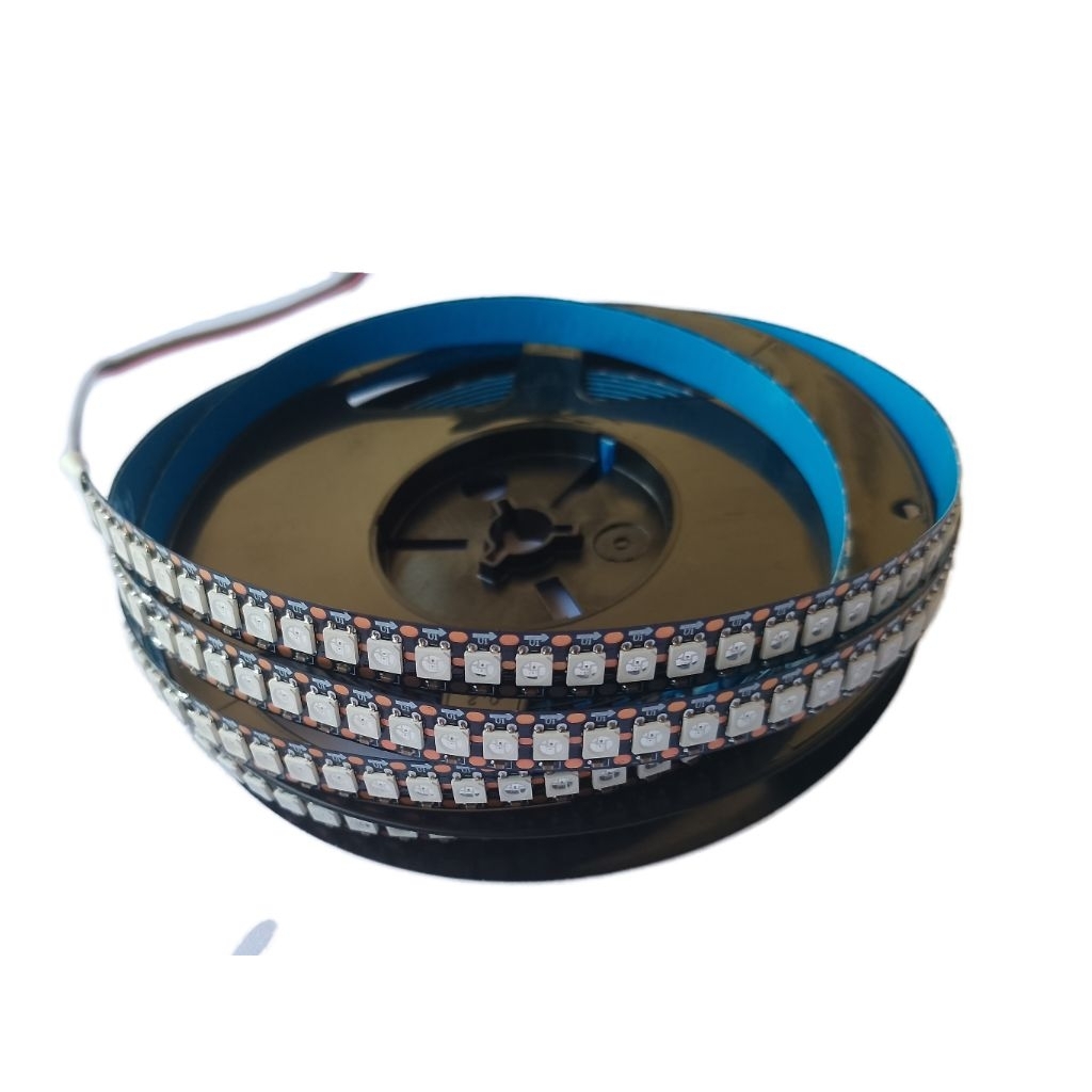 Jual Smartled Addresable led strip 5v 12mm ws2812b smd 5050 | Shopee ...