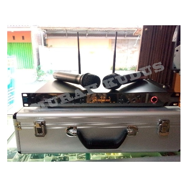 Jual WIRELESS MICROPHONE MIC SPL WM-5505D | Shopee Indonesia