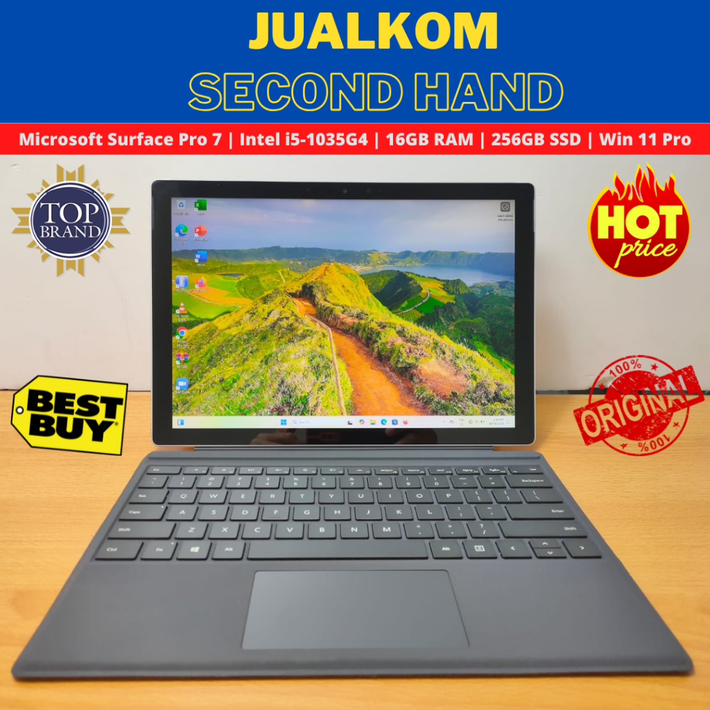 Jual microsoft surface pro i7 16gb 512gb Harga Terbaik