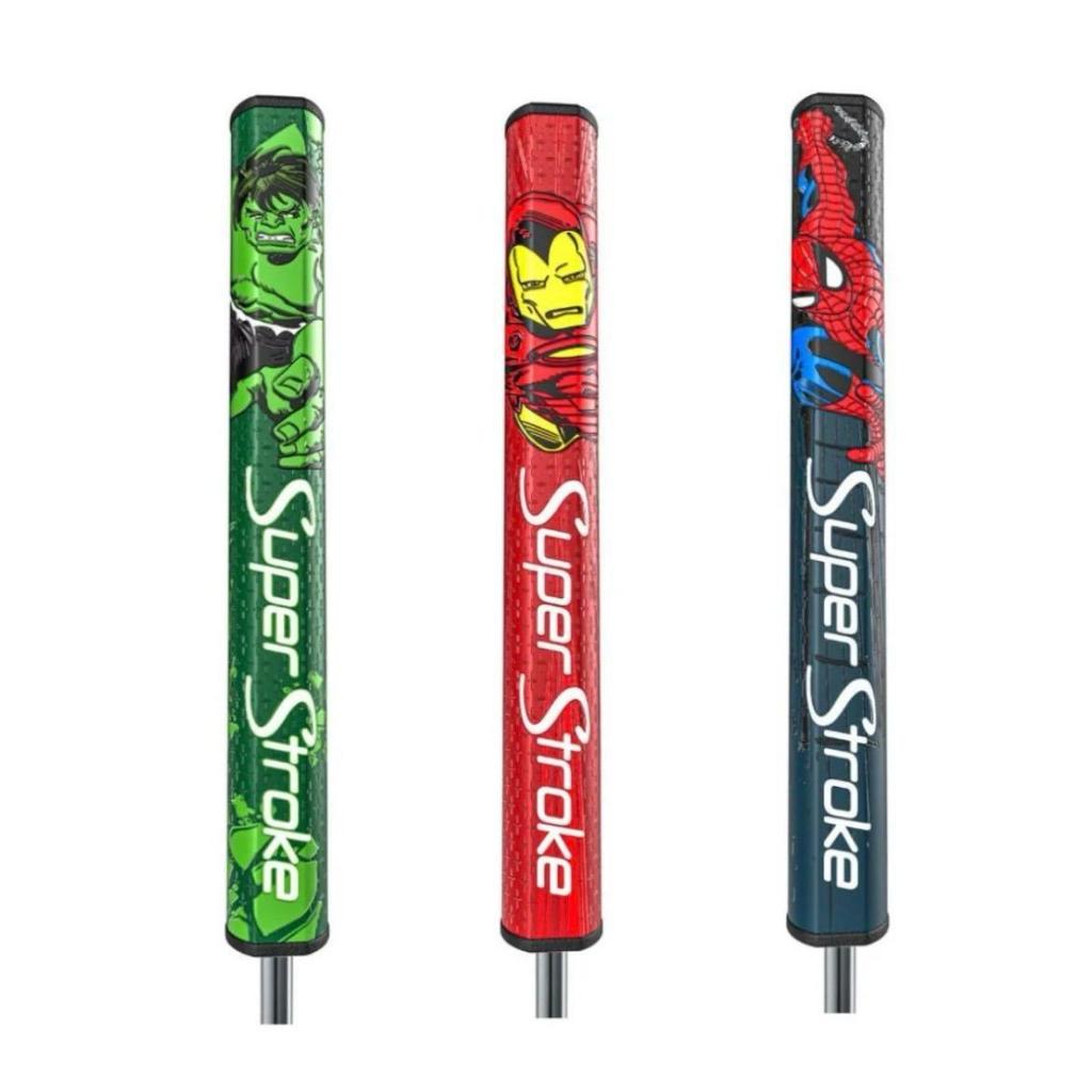 Poignée Non Conique Putter Poignée Putter SuperStroke Zenergy Pistolet 2.0 - Blanc/argenté - Technologie No Taper Grip Golf Technologie Spyne
