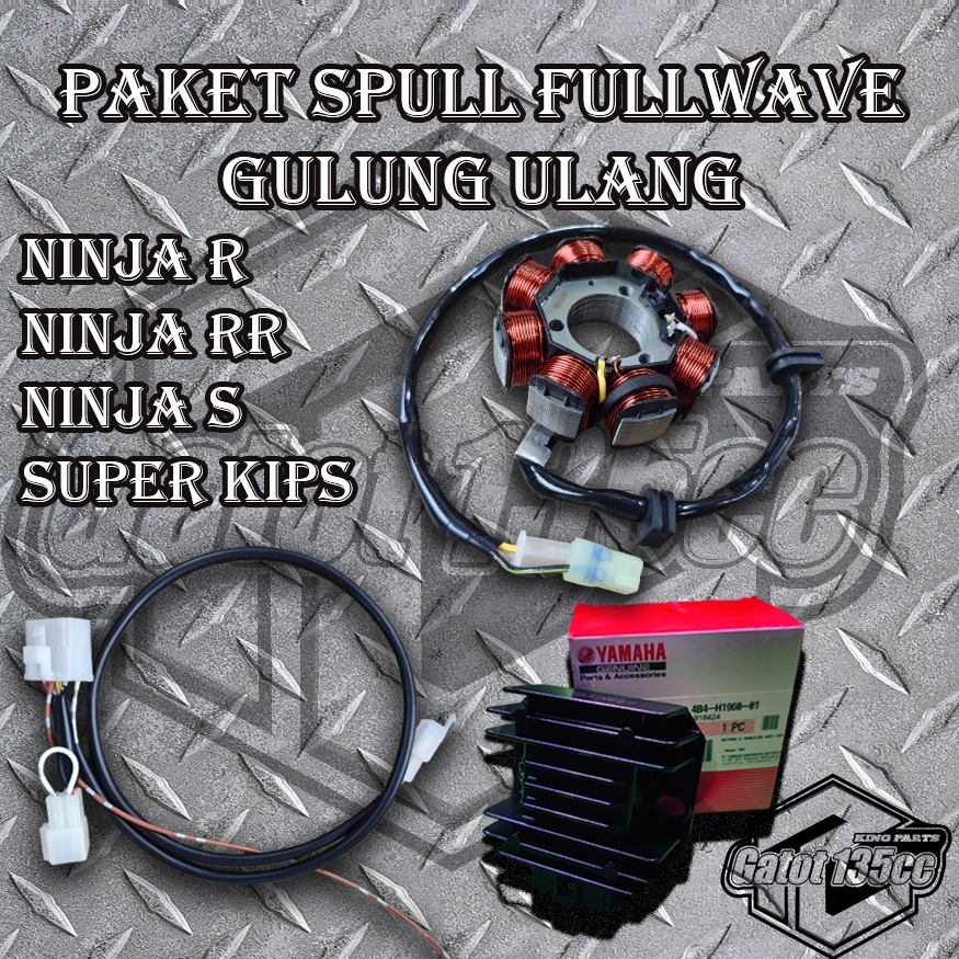Jual Paket Spul fullwave Ninja R, Ninja RR, Ninja SS, Super Kips set ...