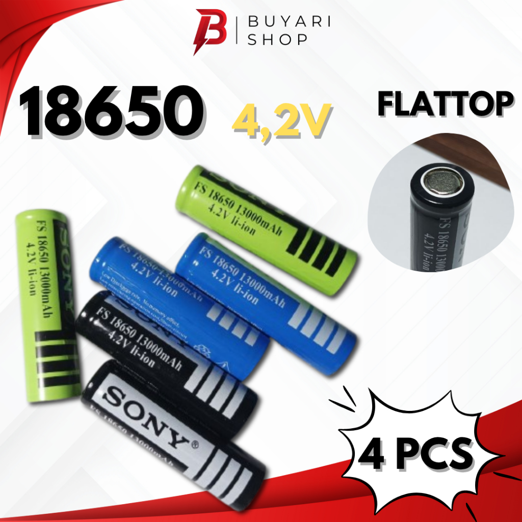Jual HARGA 2 PASANG!! BATERAI SENTER - BATERAI KIPAS ANGIN PORTABLE ...