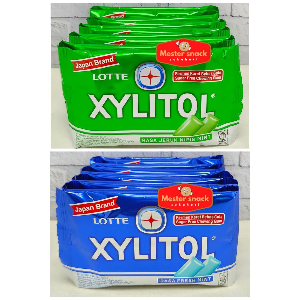 Jual Permen Karet Xylitol | Permen Karet Bebas Gula | Shopee Indonesia