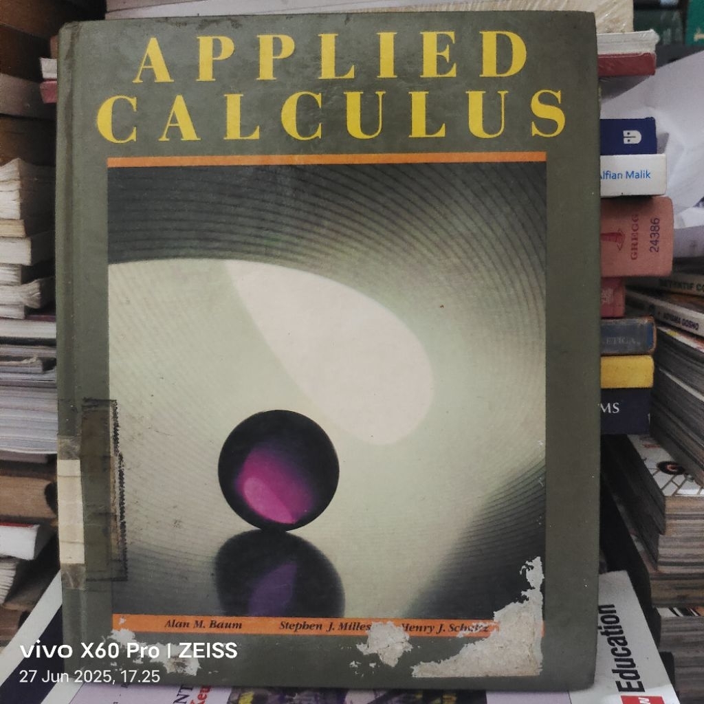 Jual BUKU APPLIED CALCULUS ORIGINAL | Shopee Indonesia
