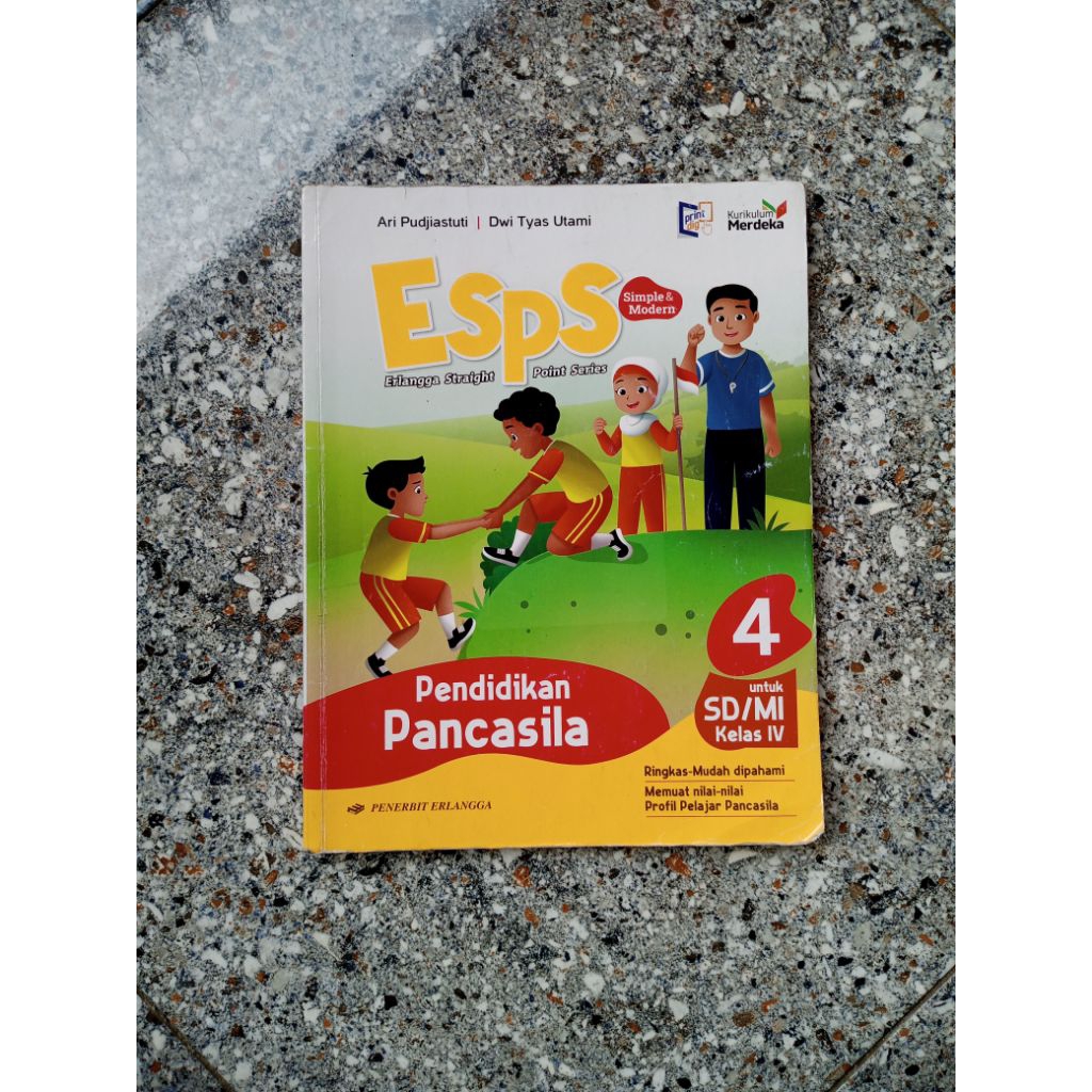 Jual ESPS PENDIDIKAN PANCASILA UNTUK SD/MI KELAS IV KURIKULUM MERDEKA ...
