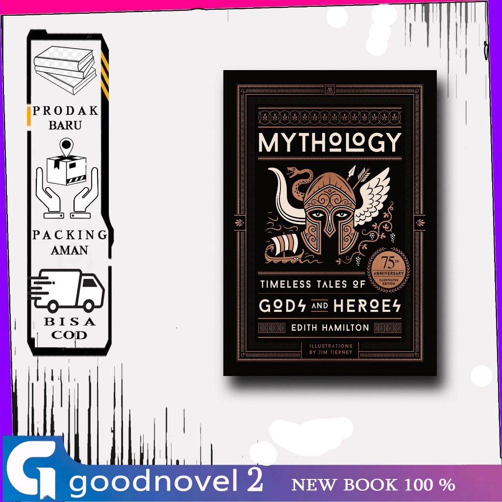 Jual Mythology - Edith Hamilton and Jim Tierney (English) | Shopee ...