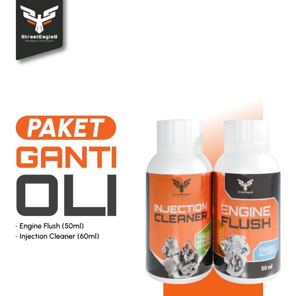 Jual Paket Ganti Oli Motor Manual / Matic / Rantai - Street Eagle 8 ...