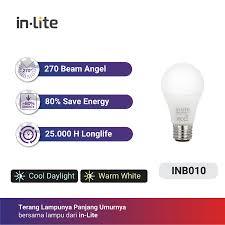 Jual Lampu Led Bulb InLite INB010 3W 5W 7W 9W 12W 15W 18W SATUAN IN ...