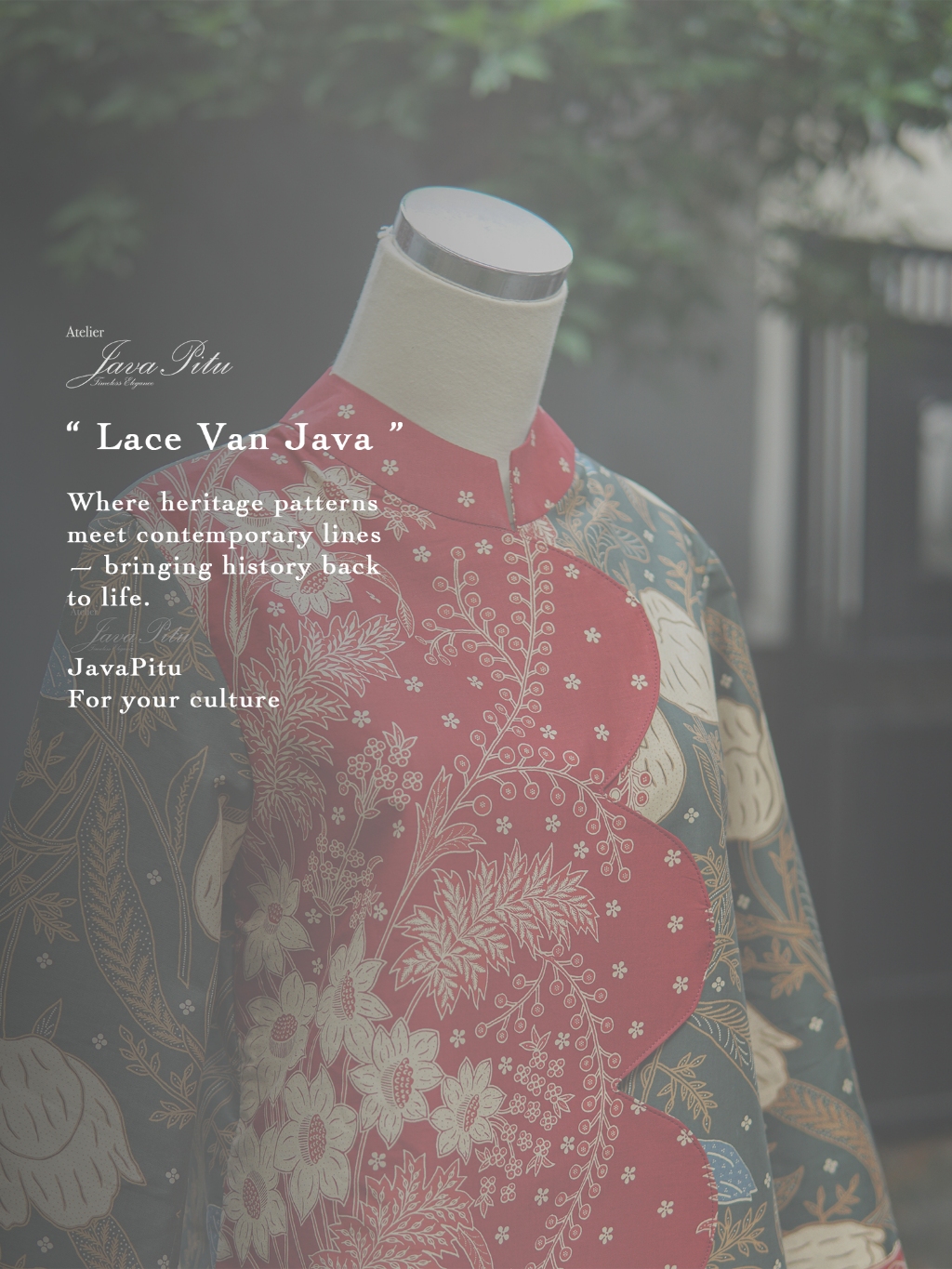 Jual JavaPitu - Blouse Lace Van Java - Floravera - 6409 | Shopee Indonesia