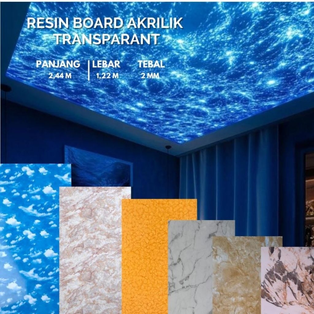 Jual HPL TRANSLUCENT / HIGH PRESSURE LAMINATE / PVC Akrilik Transparant ...