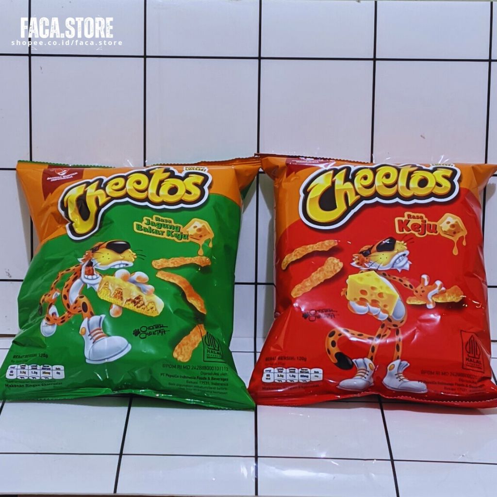 Jual cheetos rasa jagung bakar keju & keju 120gr | Shopee Indonesia